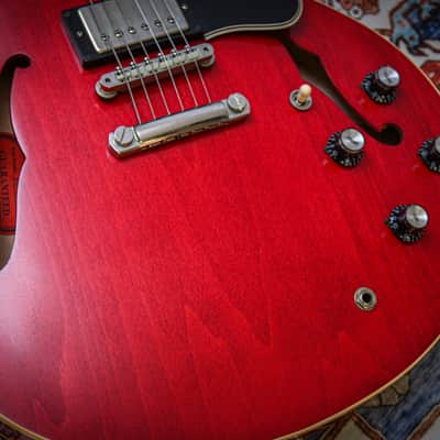 GIBSON USA Custom Shop '63 ES-335 Block Reissue "Faded Cherry" (2014) image 7