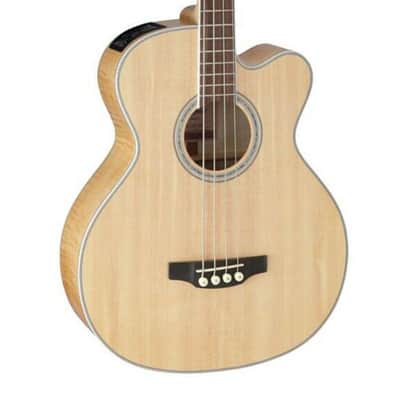 Takamine GB72CENAT Cutaway Acoustic/Electric Bass - Natural image 3