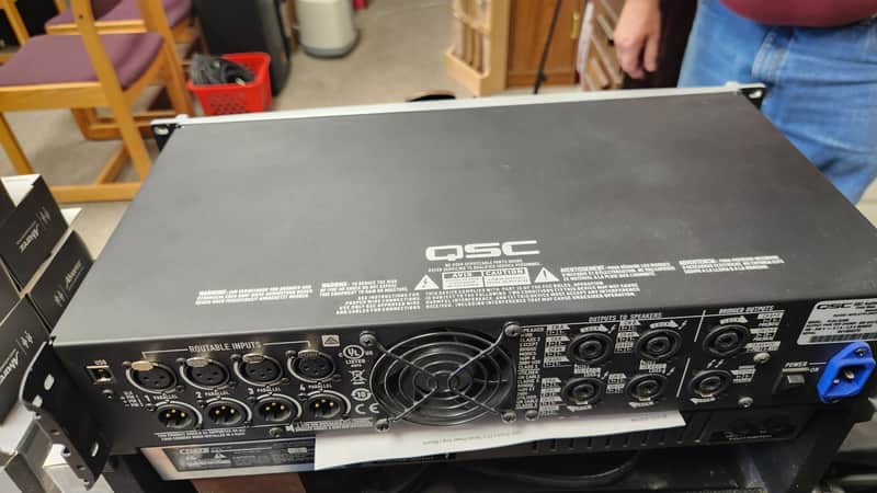 QSC PLD 4.2 PLD Series Power Amp 2010s - Black/Silver | Reverb