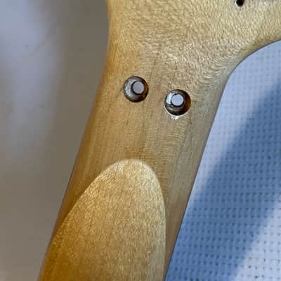 1991 Japan Ibanez RG560 Wizard 24 Fret Guitar Neck Floyd Ready (Repaired) Violet Pearl image 19