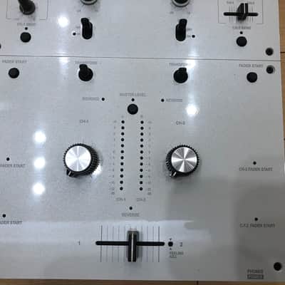 Pioneer DJM-707 WhitePearl / rotaryfader (Customization by DOKUKIRI) image 4