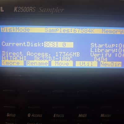 KURZWEIL K2500RS Digital Sampler. FULLY LOADED! Includes the extremely rare KDFX option image 11