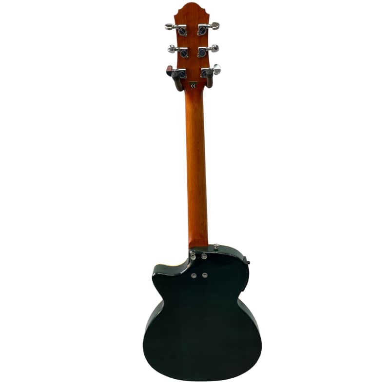 Crafter CT-120 TBU Transparent Blue Electro Acoustic Guitar | Reverb