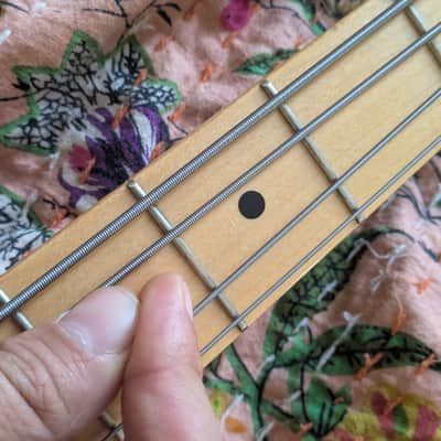 Fender MIJ Junior Collection Jazz Bass 2021 - Present - Satin Shell Pink image 6