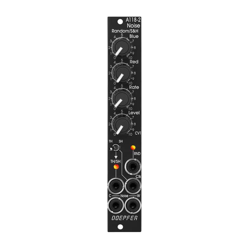 Doepfer A-118-2V Random/Noise Eurorack Module (Slim) - Vintage Black image 1