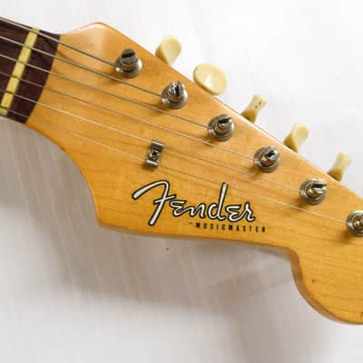 Fender Musicmaster with Maple Fretboard 1960 - Desert Sand image 7