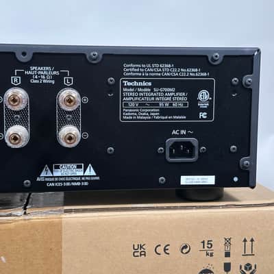 Technics SU-G700M2 Integrated Amplifier w/ Built-In DAC & MM/MC Phono image 10