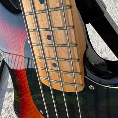 Ibanez ATK 300 Bass (1994 *First Year of Production) Natural Ash / Maple Board image 11