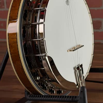 Deering Calico 5-String Banjo - Honey Amber image 10