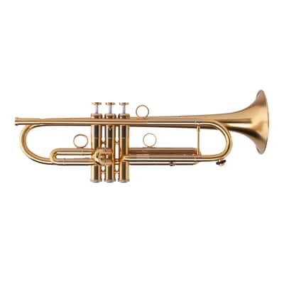 Adams A1 Bb Trumpet - Satin Gold Lacquered image 2