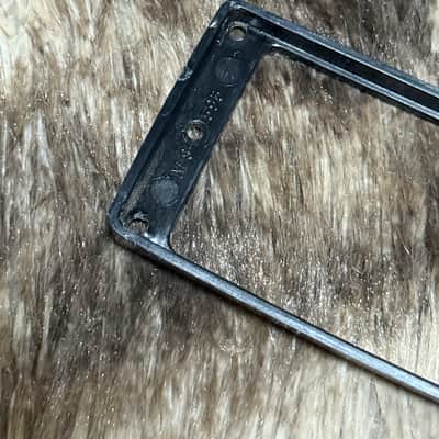 1980s Gibson Humbucker Pickup M8-593 Rings Set - Black image 7