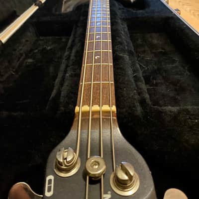Left Handed Ernie Ball Musicman Bongo 4 Metal Gray image 5
