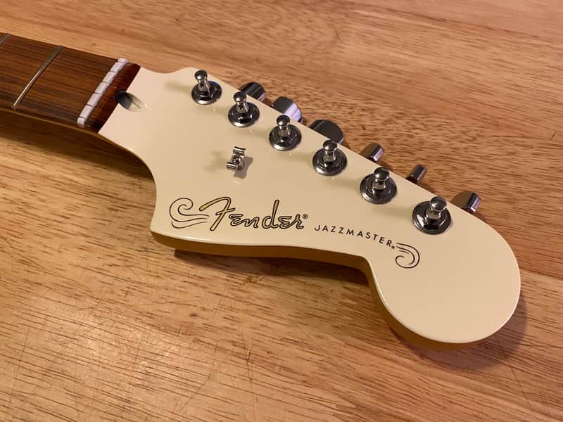 Fender Player Jazzmaster Neck Olympic White Headstock w/Tuning Machines 2021 image 1