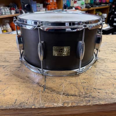 Used Pork Pie The Hip Pig 13"x7" Wood Snare Drum with Protection Racket Gig Bag Case image 2