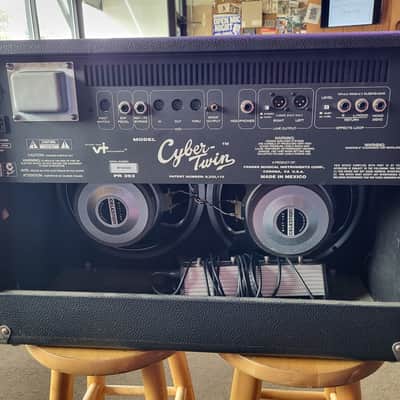 Fender Cyber-Twin 2 x 65-Watt 2x12" Modeling Guitar Combo 2001 - 2004 - Black image 3