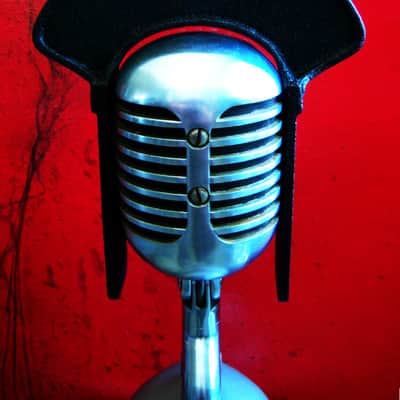 Vintage RARE 1940's / 50's Shure A772A microphone radio flag for 55 556 55A 55B 55C # 1 image 18