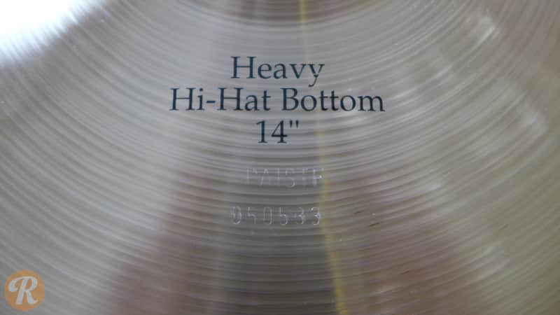 Paiste 14" Sound Formula Heavy Hi-Hat Cymbal (Pair) 1990-1992 image 5