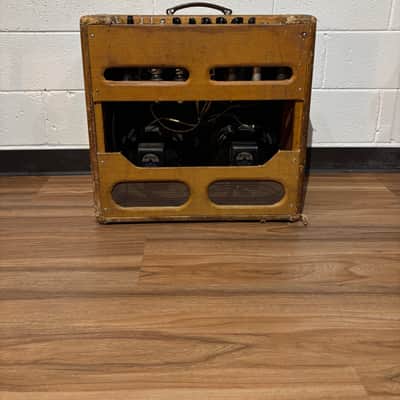 Fender Bassman 5F6-A Narrow Panel 40-Watt 4x10" Guitar Combo 1959 - Tweed image 4