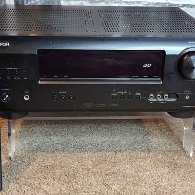 Denon Denon AVR-391 is a 5.1-channel home theater A/V receiver 90s - Black image 4