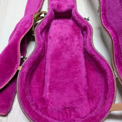 Gibson USA TKL Made in Canada Case 1990s w/ Pink Fur Shroud Rare image 5