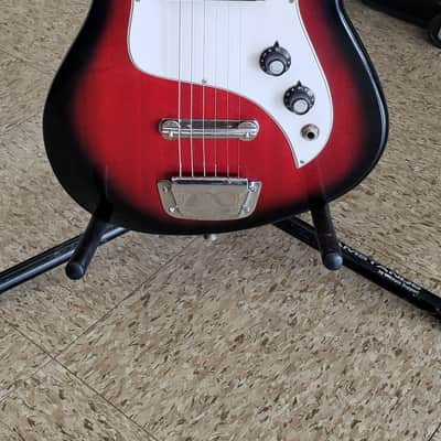 Sears & Roebuck - Silverstone -Teisco 1406 1960s, 1970s  - Sunburst image 5