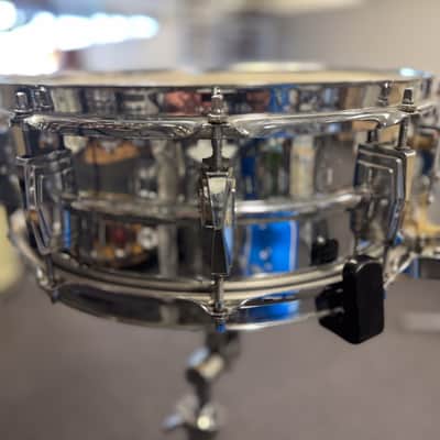 5" x 14" Ludwig LM410 Super-Sensitive 5x14" from 1965 (Chicago Keystone Badge) image 4