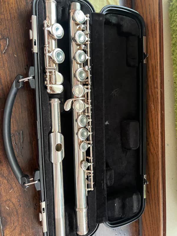 Yamaha YFL-200AD Advantage student flute 2004-2016 - Silver plated