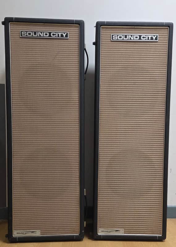 1960s Sound City PA 60/E Speakers image 1