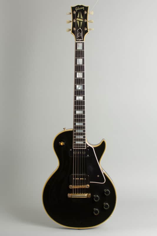 Gibson Les Paul Custom Solid Body Electric Guitar (1955), ser. #5-9035, original black hard shell case. image 1