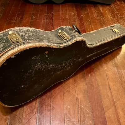 Ess & Ess Vintage Guitar Case 1950s - Black and Gold image 16