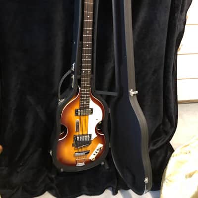 Hofner Ignition Violin Bass (Sunburst) w/ Upgrades & Hard Case image 2