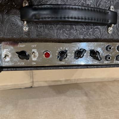 Deluxe 5E3 CLONE with Clean and Protection Mods Narrow Panel 15-Watt 1x12" Guitar Combo image 2