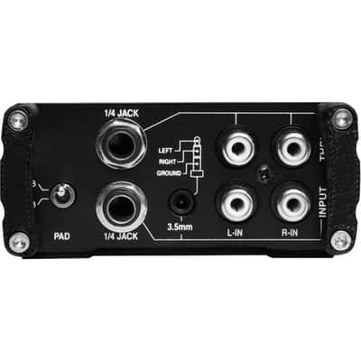 On-Stage DB1050 Passive Multimedia DI Box with Stereo-to-Mono Summing image 2