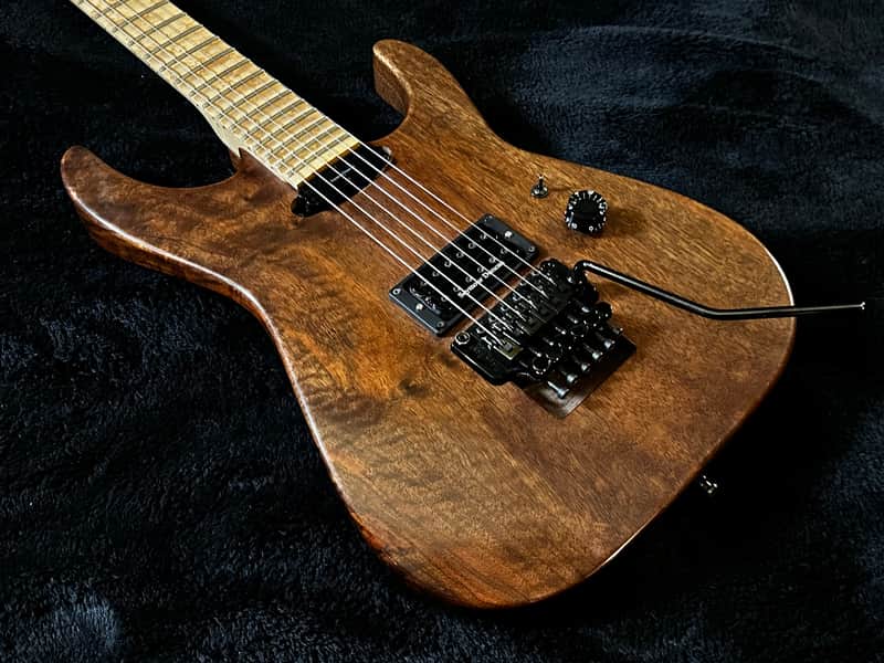Warmoth USA Soloist Walnut w/ Bird’s Eye Maple Neck image 1