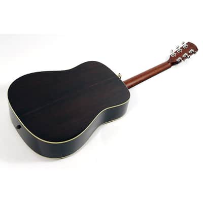 Alvarez MD70E Herringbone Dreadnought Acoustic-Electric Guitar Regular Natural image 2