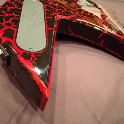B.C. Rich USA Custom Shop Stranger Things “Eddie's” NJ Warlock 2022 Relic Crackle image 18