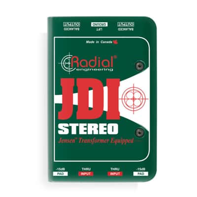 Radial JDI Stereo Premium Passive DI - DI Box image 1