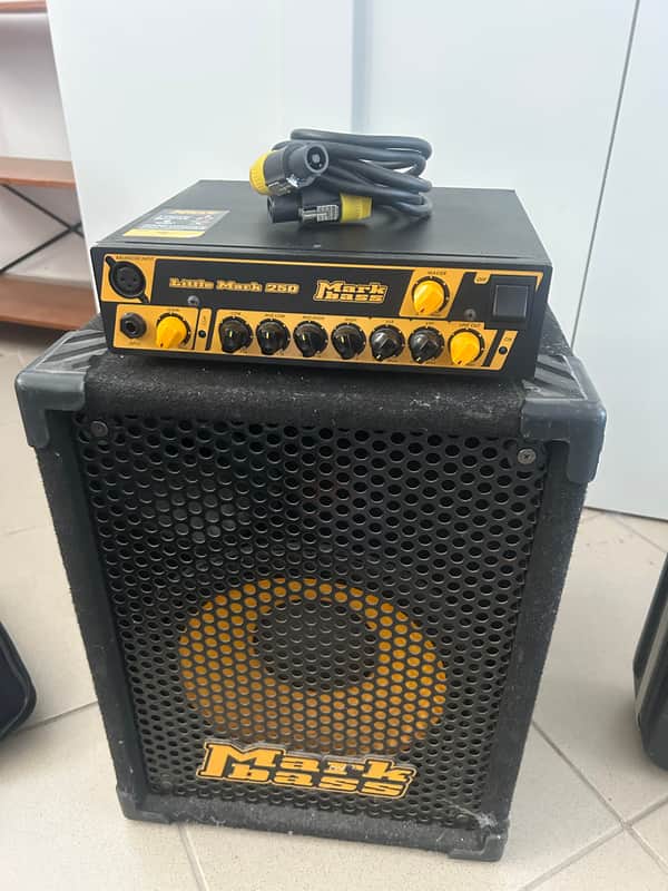 Markbass Little mark 250 e traveler 121 h 2010 - Giallo image 1
