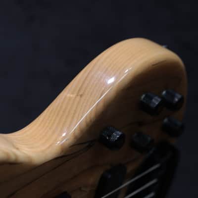 Lakland Skyline Series 55-01 Deluxe Spalted Maple Natural 5-String Electric Bass image 16