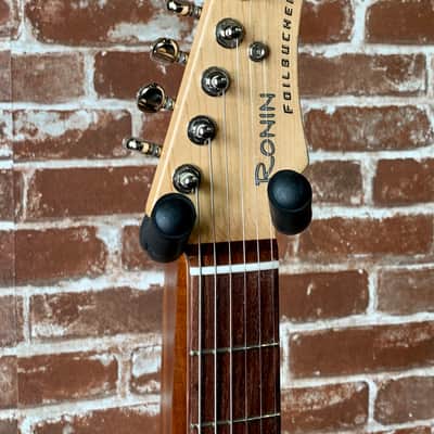 Ronin Foil Bucker Type-S 2020 Goldburst W/ Magic Button & Neck Coil Tap. Upgraded Swamp Ash Body NEW (Authorized Dealer) image 12