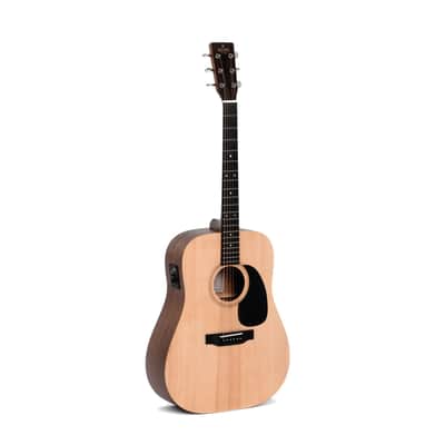 Sigma DME+ Dreadnought - Micarta Fingerboard, Natural image 12