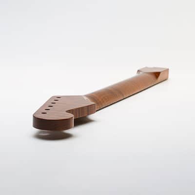 Allparts Select "Licensed by Fender®" AAA+ Roasted Flame Maple Vintage Spec Replacement Neck for Stratocaster® - Nitro Finish - Soft V Shape image 11