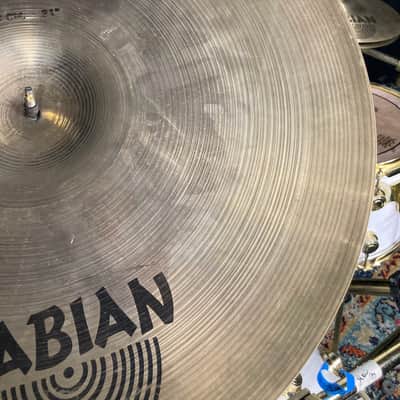 Sabian - 21" AA Dry Ride Cymbal 3162g 1980's image 10