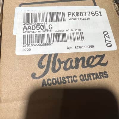 Ibanez AAD50LG Advanced Series Grand Dreadnought Acoustic - Natural Low Gloss image 6