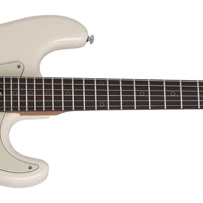 Schecter Nick Johnston Traditional HSS Electric Guitar - Atomic Snow (1541) image 2