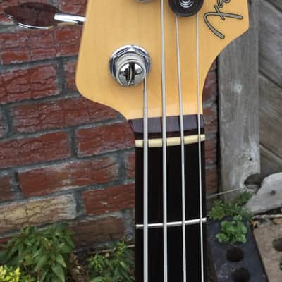 Fender 2012 Limited Edition Jazz Bass Amber MIA American made image 2