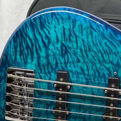 Stuart Spector USA Coda 5 DLX Deluxe 5-string Bass with Gig Bag 2012 image 3
