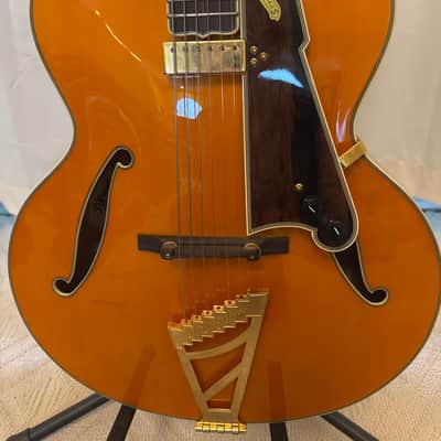 D'Angelico Excel Series Style B Throwback Hollowbody Electric Guitar with USA Seymour Duncan Floating Mini Humbucker Vintage Natural - Vintage Natural image 7