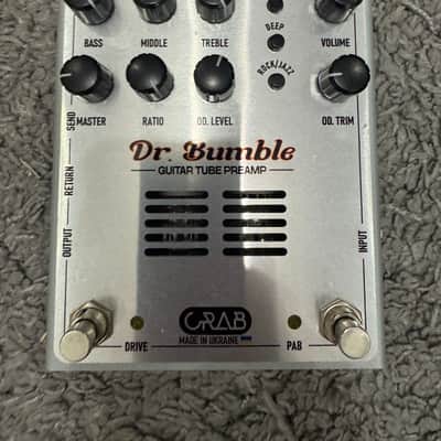 Crab Dr. Bumble Amp Preamp Dumble Amp in a box High gain lead Metal Distorion Overdrive Pedal Blues Rock Drive EQ image 2