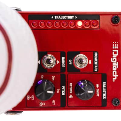Digitech Mini Guitar Pitch Effect Pedal, Red (WHAMMY RICOCHET) image 8